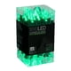 thumbnail image 3 of Set de luces LED Vickerman 100 luces verdes italianas en cable verde, 3 of 4