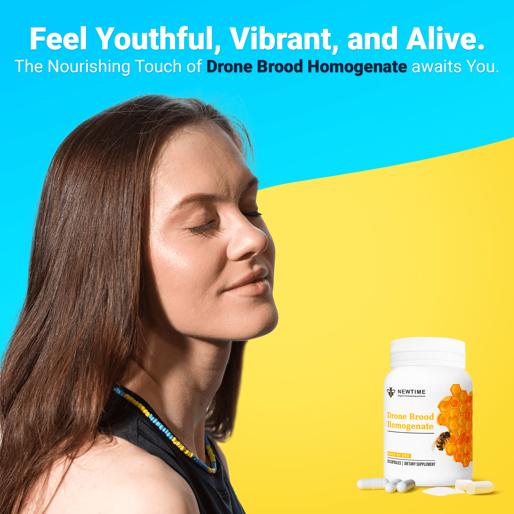 New Organic Apilarnil Drone Larvae Homogenate for Health & Wellness