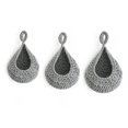 thumbnail image 2 of 3Pcs Handmade Woven Fruit Net Bird‘s Nest Stylish Fine Workmanship Long Lasting Net Bag Spacious Storage Solution Light Grey One Size, 2 of 13