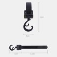 thumbnail image 3 of Baby Pram Hanger Stroller Bag Hooks 360 Rotatable Hook With Velcro Strap(4pcs, Yellow), 3 of 5