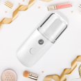 thumbnail image 4 of Pulverizador facial nano portátil Humidificador Atomización Hidratante Carga USB (Blanco), 4 of 13