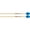 Electric Blue Yarn, variant on Extremely Hard Concerto Marimba Mallets - Electric Blue Bamboo Cord - Rattan - She-e Wu Series Concert Marimba Mallets