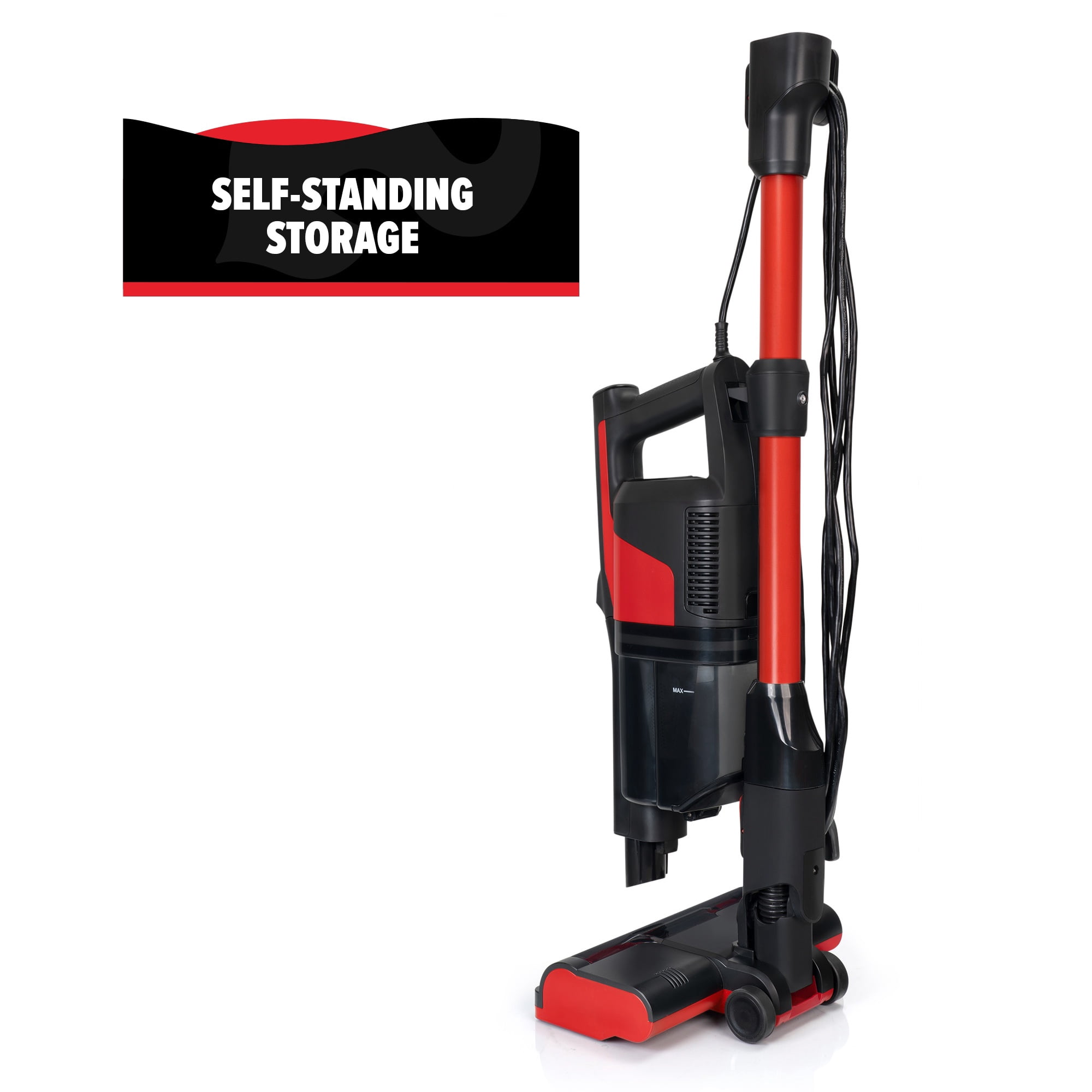 Dirt Devil Multi-Surface Stick Vacuum Cleaner - Self-Standing Design, 2-in-1 for Carpets/Hard Floors, Lightweight & Corded