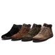 thumbnail image 5 of Botas Martin cálidas de terciopelo de caña alta de invierno para hombre, zapatos casuales de cuero de gran tamaño a la moda, 5 of 5