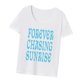 thumbnail image 4 of Camiseta de mujer Camiseta básica Camiseta de cuello redondo de moda para la calle Camping Viajes Regalo del día de San Valentín XL, 4 of 8