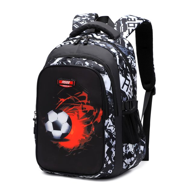 Mochila Asge Camo para niños gris para escuela secundaria 30 x 22 x 46 cm