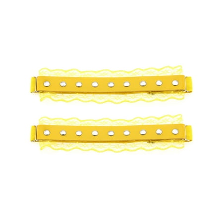 

ZQC Female Rivets Lace Trim Leg Garter Decorative Belt Adjustable Leg Loop
