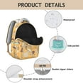 thumbnail image 4 of Stylish Mushroom Aesthetic Backpack for Teens, Cute College School Bookbag, Roomy Laptop Compartment, Durable Daypack Large Capacity, Lightweight, Perfect Gift, 4 of 6