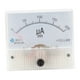 thumbnail image 4 of Medidor de corriente analógica 85C1 DC 50μa, 100μa, 200μa, 500μa, 20A Amperímetro para prueba de circuito Ampere Microamperímetro Probador 1 CC 0-200uA Soledad Medidor de amperios analógico de CC, 4 of 10