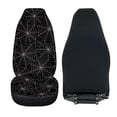 thumbnail image 6 of XYZCANDO Car Seat Covers Spider Web 2 Pack Front Seat Cover Easy to Install Truck Van SUV Auto Accessories Breathable Car Front Seat Covers, 6 of 10