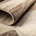 thumbnail image 2 of HomeRoots 487076 2 x 3 ft. Slate Patchwork Power Loom Stain Resistant Rectangle Area Rug, 2 of 7
