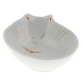 thumbnail image 2 of Cuenco de Comida para Cuenco de Agua Cuenco de Comida para para / animales - , se describe Blanco Zulema Cuenco de cerámica del gato del animal doméstico, 2 of 8