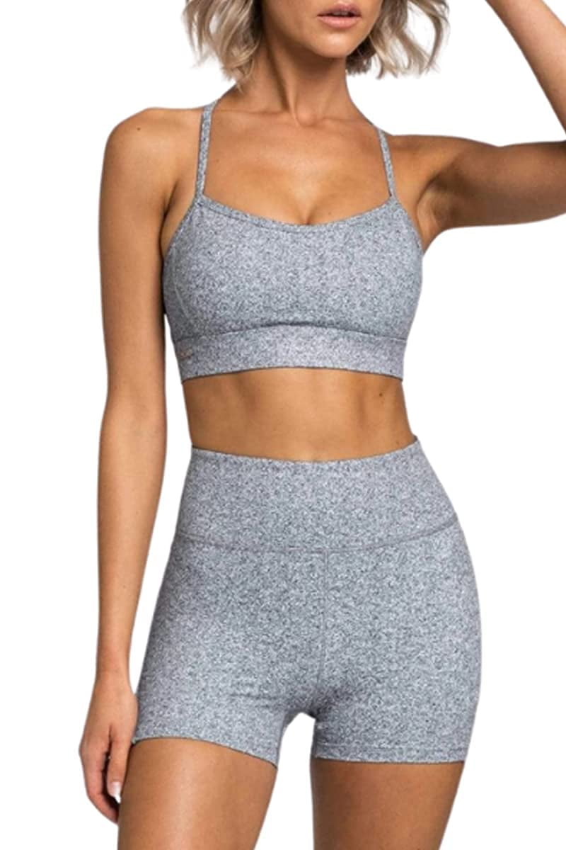 Lataly Women Maternity 2Piece Workout sets Bra & Shorts for Pregnancy  Outfit Yoga Sets at  Women's Clothing store