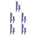 thumbnail image 1 of Baohd 2x Stably Fixed Slouch Socks With No Loose Thread Comfortable To Wear Polyester Fit For All Feet Shape Durable Light Purple 5Set, 1 of 6