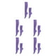 thumbnail image 3 of Calcetines Holgados Transpirables Jumpingount de Poliéster Color Morado, 3 of 6