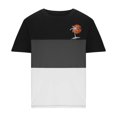 thumbnail image 2 of Mens Casual Pantalones Cortos Cuello Redondo Patchwork Impresión Suéter Blusa de Fitness, Camisetas para Hombre, 2 of 4