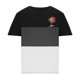 thumbnail image 2 of Mens Casual Pantalones Cortos Cuello Redondo Patchwork Impresión Suéter Blusa de Fitness, Camisetas para Hombre, 2 of 4
