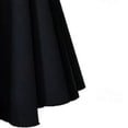 thumbnail image 4 of YOIAVAIOY Renaissance Medieval Gothic Halloween Cloaks for Men Hooded Full Length Front Tie Cape Costume Party Outerwear Black M, 4 of 6