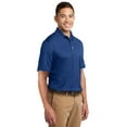 thumbnail image 4 of Sport-Tek K469 Mens Dri-Mesh Polo T-Shirt, Royal Blue - Small, 4 of 6
