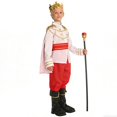 thumbnail image 5 of LIIPEE Boys King Costumes Kids Cute Tops Pants Waistband And Headwear Dress Up Clothes 4 Piece,3-5 Years, 5 of 7