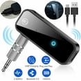 thumbnail image 2 of Receptor Bluetooth 5.0, Auxiliar Bluetooth para Auto, 2 En 1 Transmisor y Receptor Bluetooth con AUX Jack 3.5mm para TV, PC, Coche, Estéreo y Auriculares Yotijar adaptador auxiliar, 2 of 7