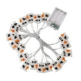 thumbnail image 2 of Wadada Halloween Decorations Gravestones String Lights - 10 LED 6.5 FT 3D Cute Waterproof Tombstones Battery Operated Lights, Steady/Flickering Light for Indoor Outdoor Party Decor, 2 of 6