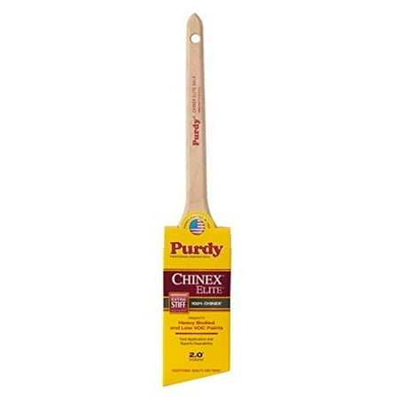2" Purdy 144580920 Chinex Elite Dale Paint Brush, Angle Sash, Rattail