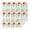 White-1, variant on Floral 42" Square Waterproof Tablecloth, Floral Print Polyester Table Cover