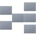 thumbnail image 6 of FRCOLOR 6pcs Home Placemats Heat Insulation Silicone Placemat Anti-skid Table Mats, 6 of 8