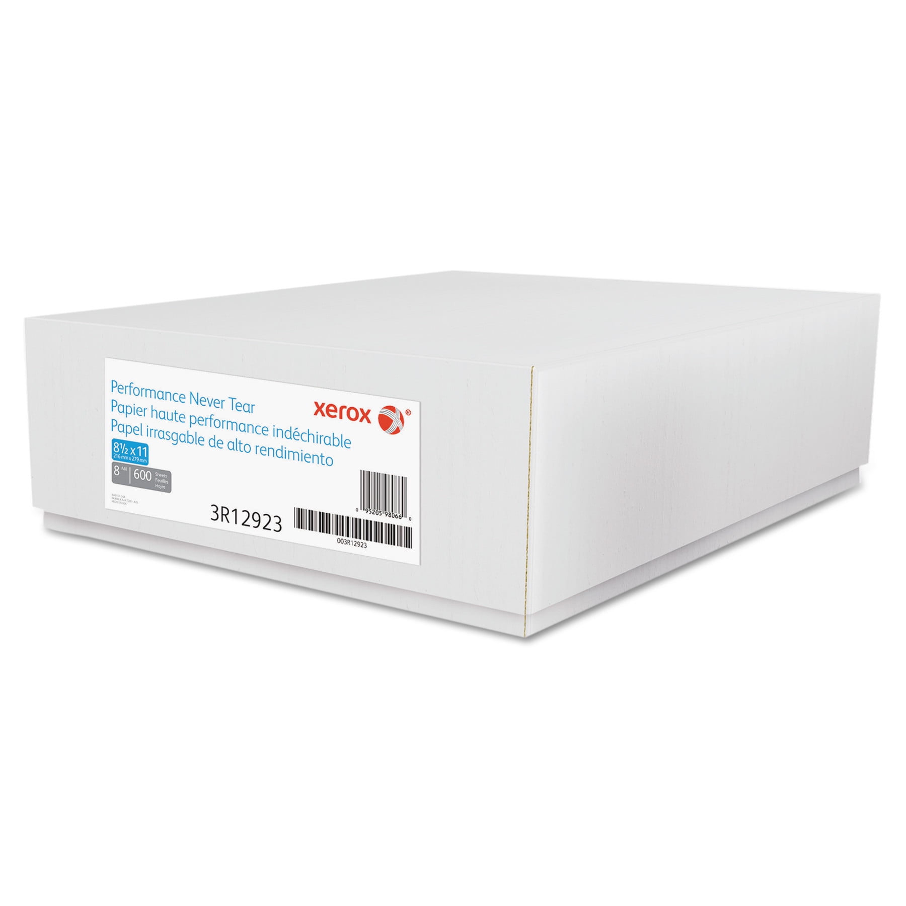 Xerox Revolution Performance Never Tear Paper, 8 mil, 8.5x11, 94 Bright