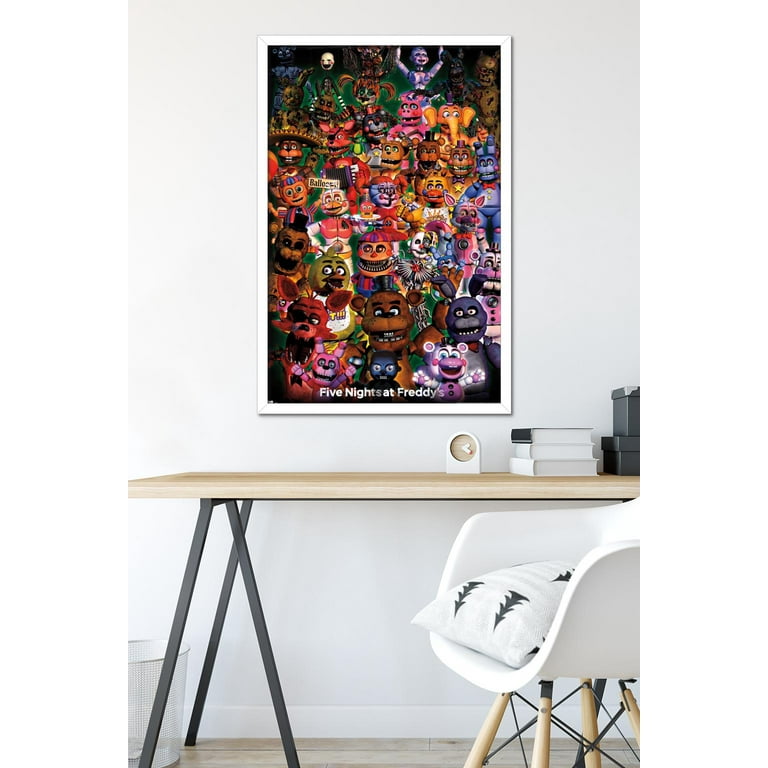 FNAF Five Nights at Freddy's Canvas Poster Art Decor