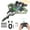 Green, variant on RC Plane 2.4GHZ Radio Control Helicopter 360°Flip Jet Fighter Foam Remote Control Airplane with LED Lights RC Toy Gift for Kids, Spinning Helicopter