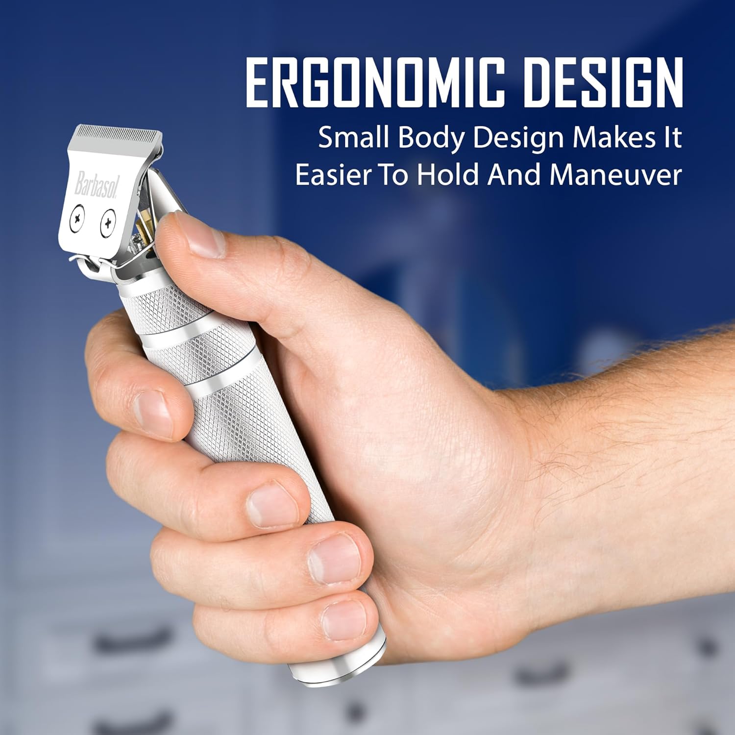 Barbasol Zero-Gapped T-Blade Trimmer, Silver photo 5