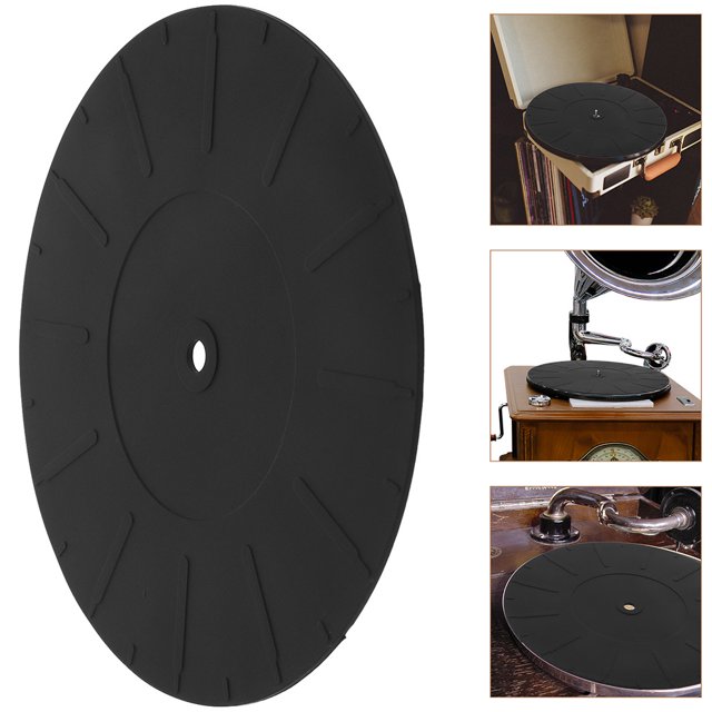 OFFIGAM 3Ud Tapetes Para Tocadiscos En Silicona Antiestática Para Uso En Casa Y Protección De Vinilos