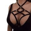 

RPVATI Women s Sexy Cupless Cage Harness Bra Elastic Criss Cross Halter Lingerie for Women Hollow Out Strappy Bra