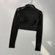 thumbnail image 4 of Camisola de malla Sexy para mujer, traje de Yoga, Sujetador deportivo de manga larga con almohadilla para el pecho, ropa interior para correr, capa inferior, Top de Fitness, 4 of 6