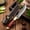 RED, variant on Portable knife Fruit knife Brass carved knife Colored wooden handle with sheath - perfect for family camping outdoors