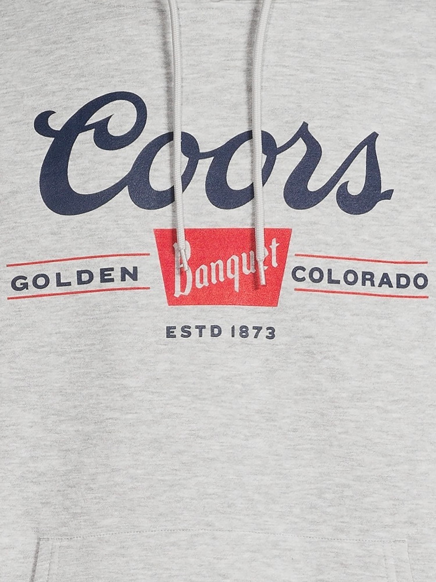 Miller Men's and Big Men's Coors Apparel, Graphic Hoodie Sweatshirt, Sizes S-3XL