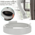 thumbnail image 4 of Air Conditioner Accessories Window Slide Kit Plate Adapter Tube Exhaust Hose Connector for Portable, 4 of 4