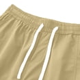 thumbnail image 6 of Sevevn Men's Cargo Shorts Elastic Waist Drawstring Multi-Pocket Quick Dry Casual Utility Shorts, 6 of 9