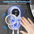 thumbnail image 2 of Wall Mount Toothbrush Sanitizer Holder, Auto-inductive Cover Air Drying Organizer for Manual Electric Toothbrushes, 2 of 7