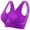 Purple, variant on Women's Sports Bra Spot Comfort Maximum Support High-Impact Sports Bra for Women (Beige,M)