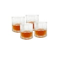 thumbnail image 2 of K&K Home Whiskey Glasses Set of 4 - 12 Oz Unique Diamond Pattern Glasses for Whiskey, Scotch, Bourbon, and Cocktails, 2 of 8