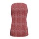 thumbnail image 4 of Gibobby Blusas con cremallera para mujer, blusas informales con cuello en V y cuello sin mangas, camisetas holgadas para mujer(Vino,M), 4 of 5