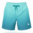 thumbnail image 1 of Traje de Baño Deportivo Wilson para Hombre Tipo Cargo Bolsas Laterales Jareta Ajustable Color Verde Degradado Degradado Talla G, 1 of 1