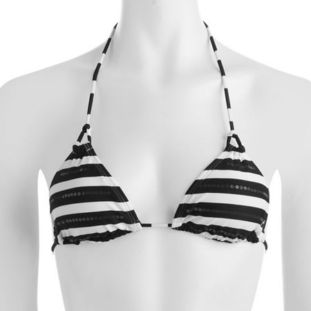 OP Juniors Stripe Bikini Top