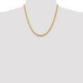 thumbnail image 2 of 14K Yellow Gold necklace Rope chain 20 in 6 mm 6mm Regular, 2 of 5