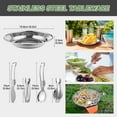 thumbnail image 3 of TOMSHOO 22pcs Camping Cookware Mess Kit, Camping Pot and Pan Cooking Set Outdoor Camping Hiking Backpacking Cooking and Picnic, 3 of 9