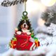 thumbnail image 4 of Adornos Navideños De Gato Y Perro Elefante De Doble Cara, Regalos Artesanales De Acrílico, Colgantes Navideños, Decoraciones Para Fiestas, 4 of 5