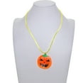 thumbnail image 3 of 3 Pcs Collier Halloween Créatif Citrouille Collier LED Collier de Fête pour Enfants, 3 of 10